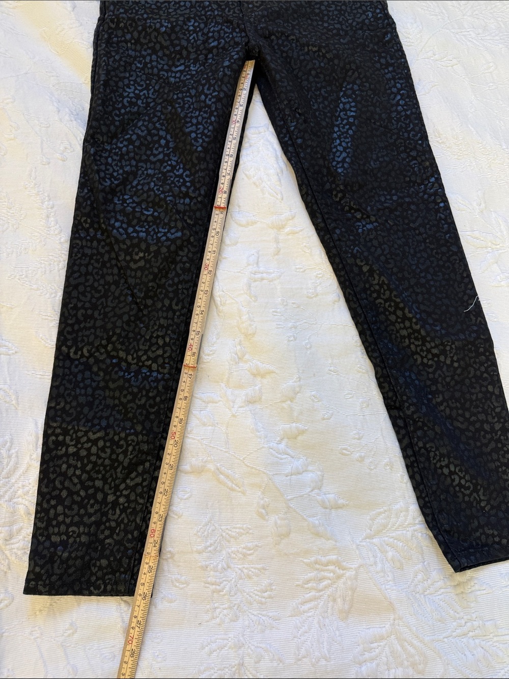 Levi's 721 Wild Cat Foil Leopard High Rise Skinny Jeans 26 - Picture 10 of 13